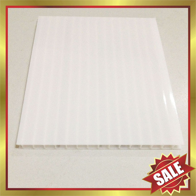 China opal PC hollow sheet,hollow polycarbonate sheet,pc sheeting for greenhouse and building cover supplier