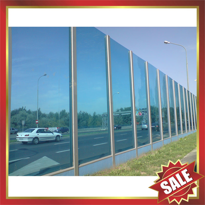 China Polycarbonate sheet,pc sheet,polycarbonate plate for highway sound barrier sound barrier-excellent road sound barrier supplier