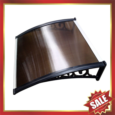 China brown Awning/Canopy with hollow PC sheet supplier